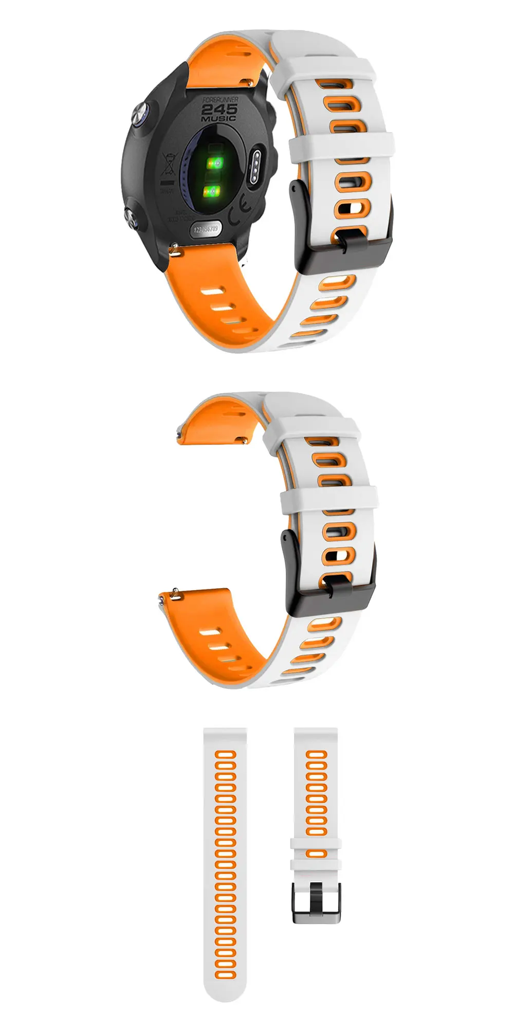 Silicone Strap For Suunto 9 PEAK/Suunto 3 Fitness Smart Watch Band 20 22MM Bracelet Wrist Straps For Suunto3 Quickly Install