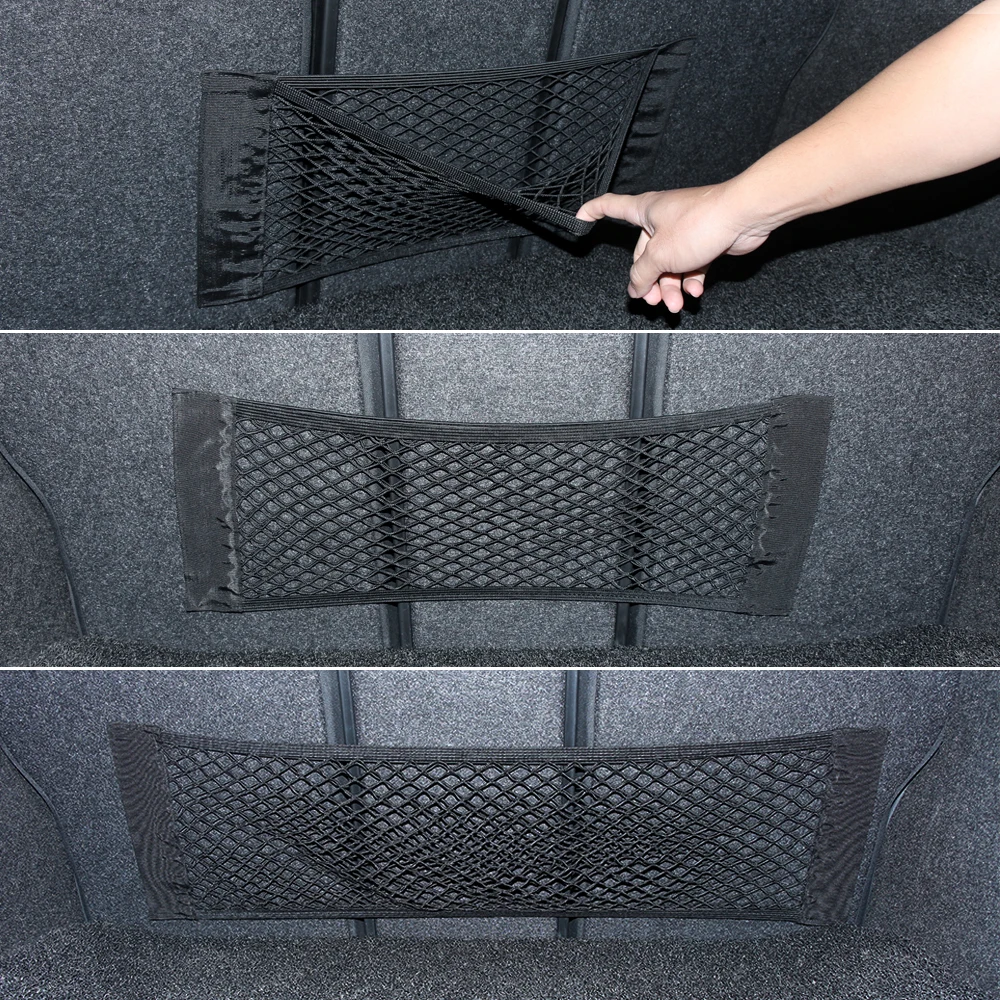 Car Organizer Trunk Net Cargo Storage Mesh for Audi A1 A3 A4 B6 B8 B9