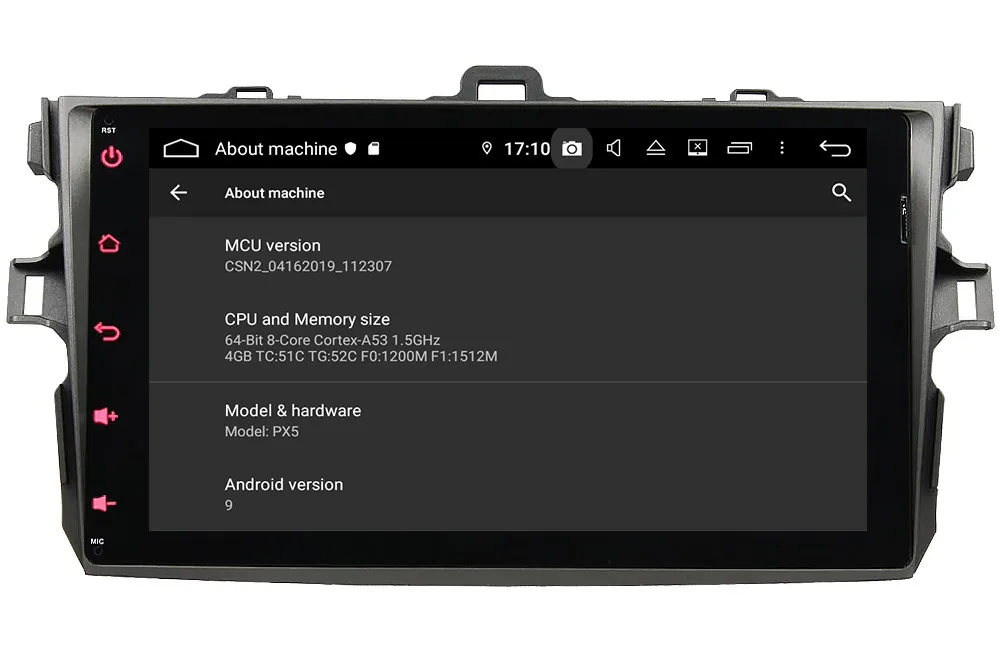 Klyde " ips 4G wifi Android 9,0 Восьмиядерный 4 Гб ОЗУ 64 Гб ПЗУ DSP BT автомобильный DVD мультимедийный плеер стерео для Toyota Corolla 2006-2011