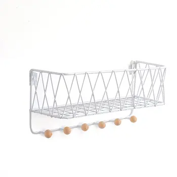 

High Quality Wrought Iron Toothbrush Rack Bathroom Set Cup Storage Rack Creative Strong Suction Wall Mounted Toiletries Rack