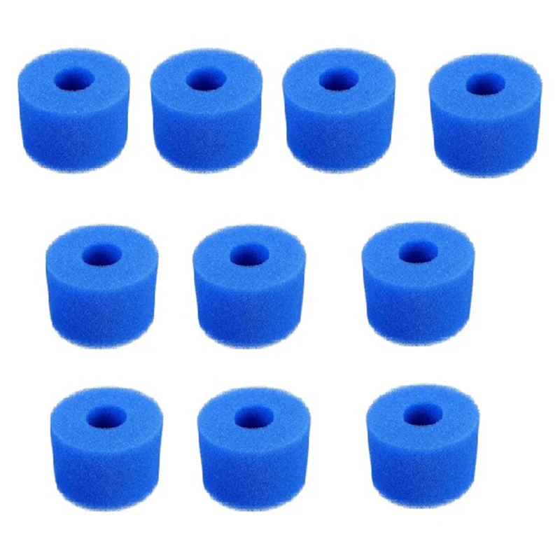 

10PCS Swimming Pool Filter Water Pump Filter Pump S1 Washable Bio Foam 2 4 x UK VI LAZY 'Z Type Filter'