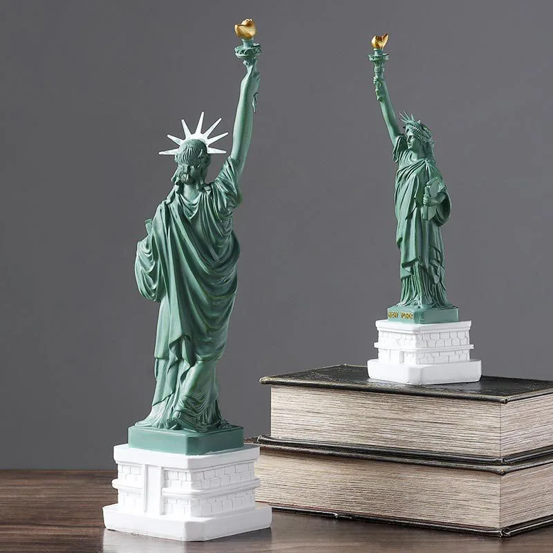 Office Decor Statue of Liberty Vintage Resin Sculpture Abstract Artware Sculpture Home Decoration Desktop Decor Ornaments Gifts Office Decor Statue of Liberty Vintage Resin Sculpture Abstract Artware Sculpture Home Decoration Desktop Decor Ornaments Gifts