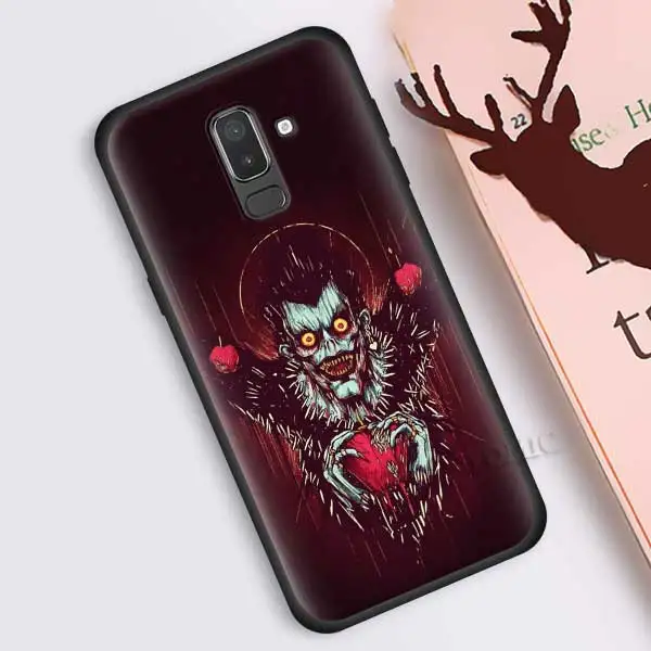 B09 Death Note Ryuk Кира чехол для samsung Galaxy J8 J6 J4 A6 A7 A8 A9 плюс M10 M20 M30 S M40 силиконовый чехол для телефона с изображением на задней панели Чехол - Цвет: B09
