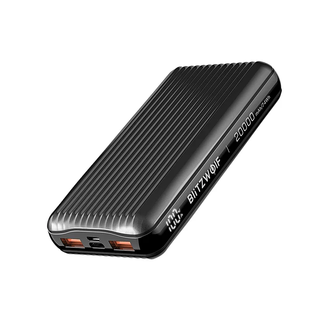 Monet driehoek sociaal Blitzwolf BW-P14 60W 74Wh 20000Mah Power Bank Externe Batterij Draagbare  Opladen Snel Opladen Voor Iphone Voor Samsung - AliExpress Mobiele  telefoons & telecommunicatie