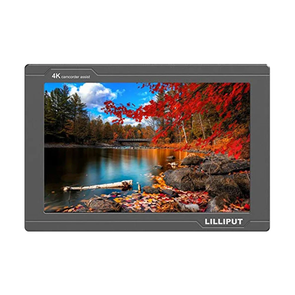 LILLIPUT FS7 7 Inch Full HD Monitor 4K HDMI-Compatible 3G-SDI Camera-Top Monitor for Camcorder&DSLR for Photos&Movies Production