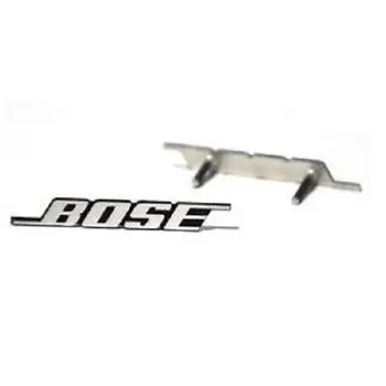 

muzzys Bose Rejilla de altavoz puerta cromo emblema Pin Tipo – Juego de 2