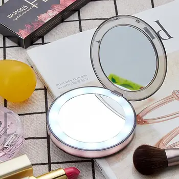 

LED Lighted Makeup Mirror 1/3X Magnification Rechargeable Cosmetic Mirrors