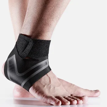 Veiligheid Athletic Basketbal Polyester Mouwen Wraps Protector Enkelbrace Guard Voet Ondersteuning Sport Gear