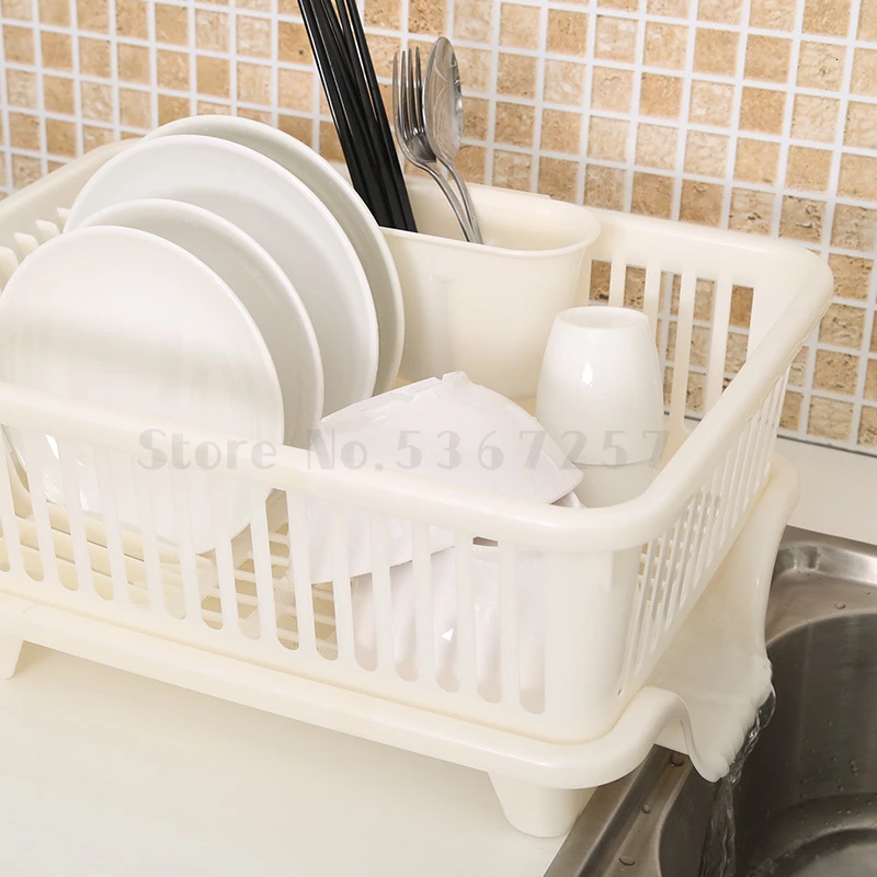 

Japan imported kitchen dish rack drain rack kitchen storage rack plastic bowl chopsticks rack