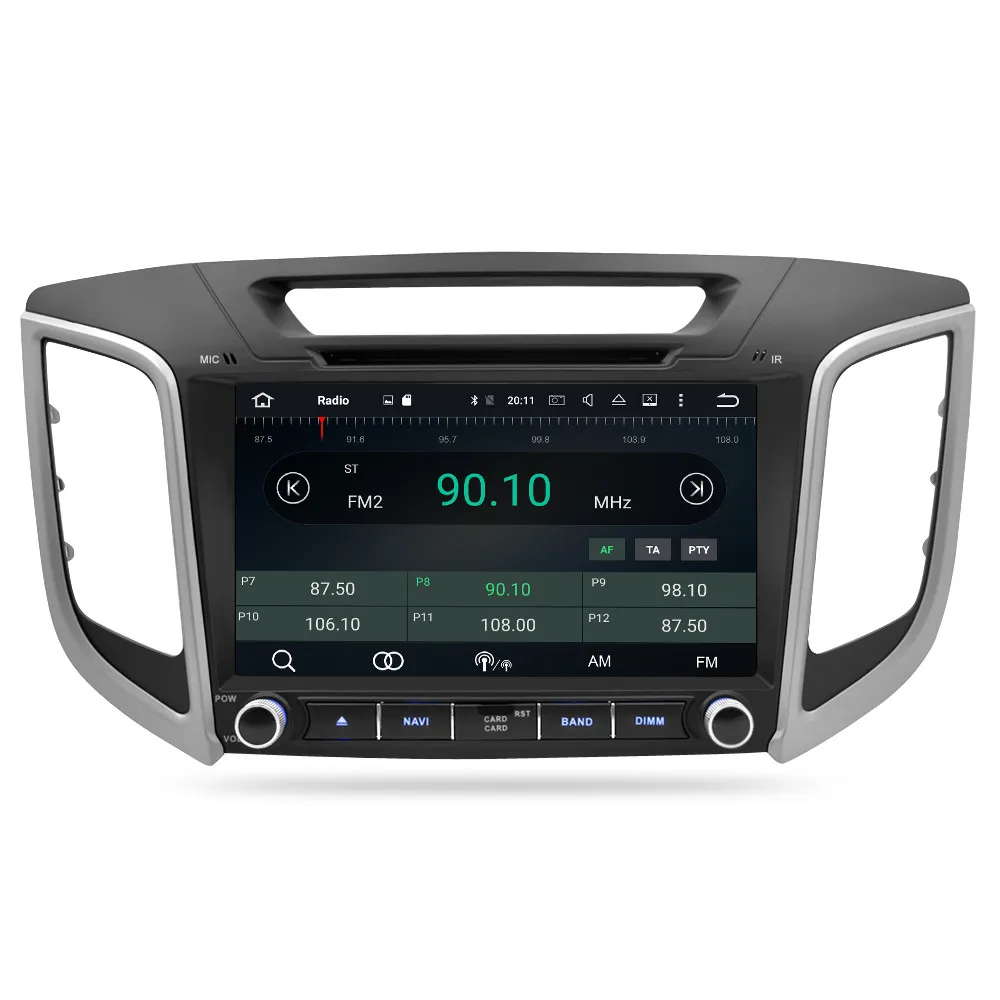Top Android 9.1/9.0 Car DVD Radio GPS Player Multimedia For Hyundai ix25 Creta 2014-2019 WIFI Bluetooth Navigation Stereo Headunit 23