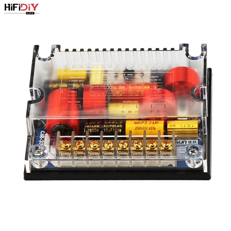 HIFIDIY LIVE CAR 330S 3 Way динамик (твитер + Средний бас) HiFi Автомобиль DIY s аудио кроссовер с