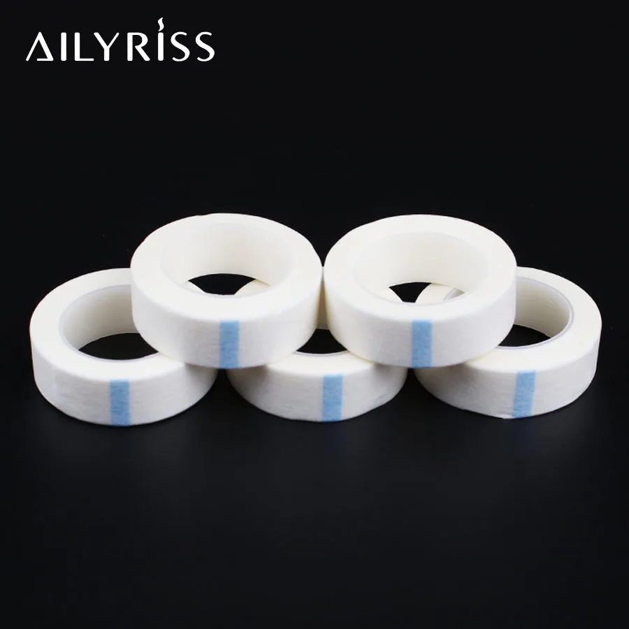 

Eyelash Tape Eyelashes Extension Non-woven Tape 5 Rolls False Lashes Grafting Patches Make up Tools Under Eye Pads Lashes