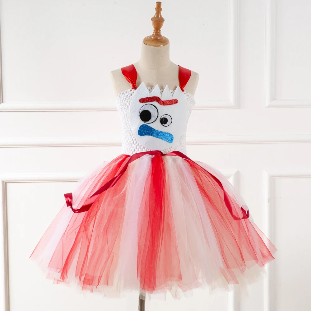 «История игрушек», «4 Джесси для девочек Вуди платье-пачка Косплэй наряд для детей Джесси пузырь платье принцессы на Хэллоуин карнавальный костюм
