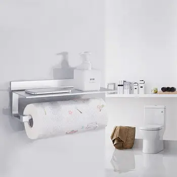 

Space aluminum Toilet Paper Holder Tissue Holder Roll Paper Holder Box WC Bathroom Accessories Wall Mounted