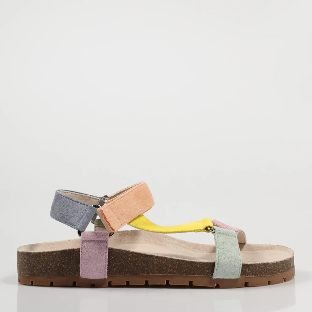 EMMSHU Sandal LUCILE MULTI Warna Serraje Wanita Multiwarna Sandal Jepit  Sepatu Wanita Kasual Fashion 75192|Wanita Flat| - AliExpress