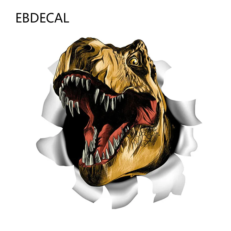 EBdecal 3D Динозавр T-Rex для Авто/бампер/окно/наклейка на стену наклейки DIY Декор CT11165 |