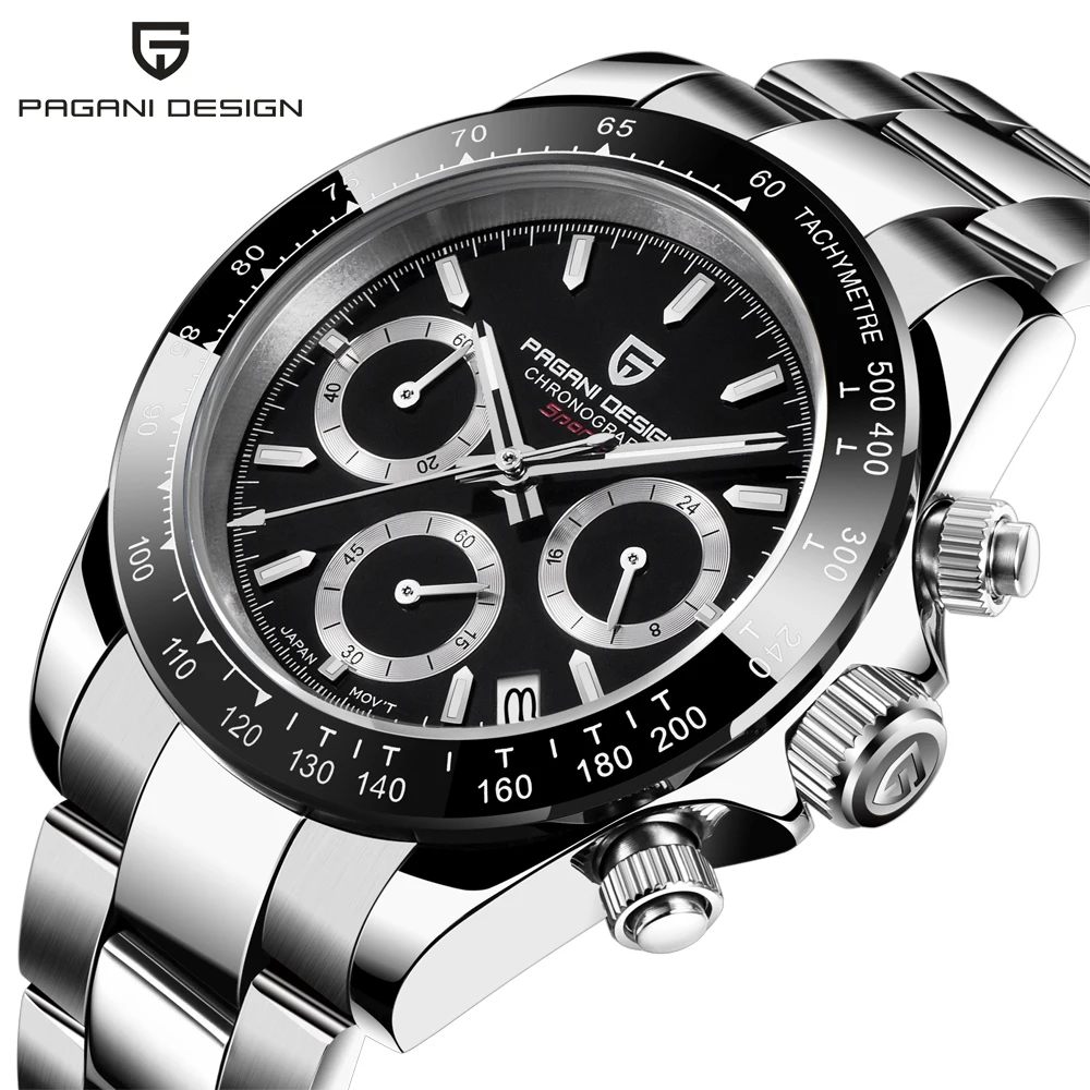 PAGANI DESIGN 2020 New Men's Watches Quartz Business watch Mens Watches Top Brand Luxury Watch Men Daytona Chronograph Relogio Masculino free drop shipping (26)