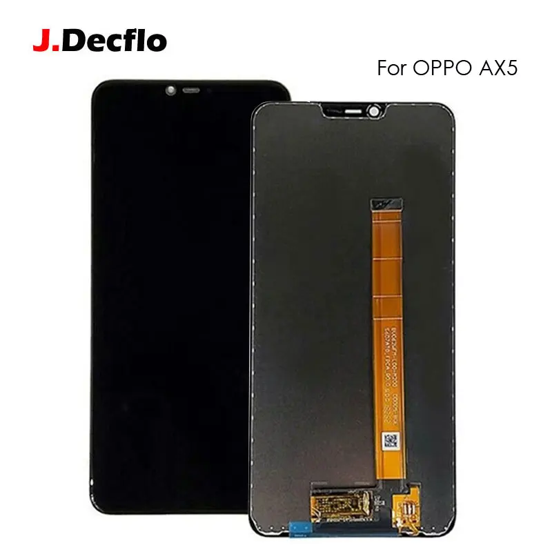 

For Oppo AX5 CPH1851 LCD DIsplay + Touch Screen Digitizer Assembly Replacement Parts without Frame AAA Quality 6.2 inch