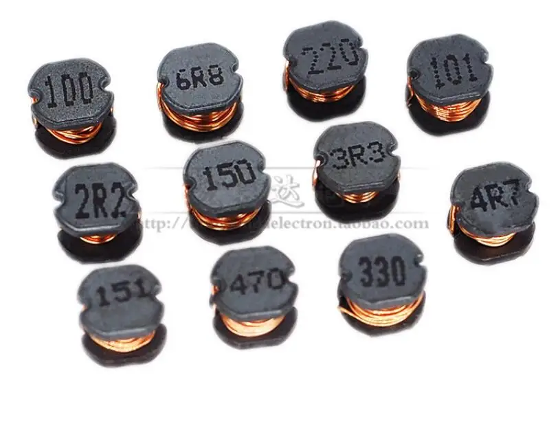 Kit De 50 Inductances De Puissance - 10 Valeurs De 10µH à 10mH - Format Axial DIP - Pour électronique