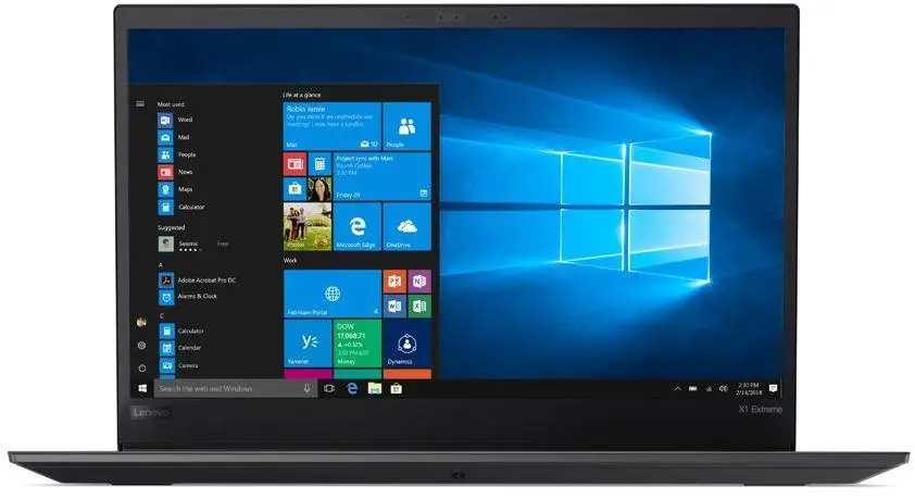 test-Ноутбук LENOVO ThinkPad X1 Extreme 15.6&quot IPS Int |