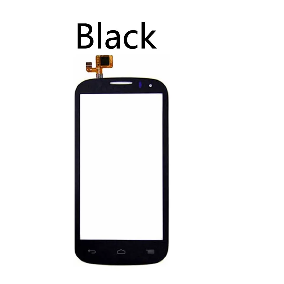 Black-No tool Сенсорный экран для Alcatel One Touch POP C5 OT5036 OT 5036 5036D 5037E сенсорный экран Сенсорная панель дигитайзер замена стекла 4,5" - Цвет: Black-No tool