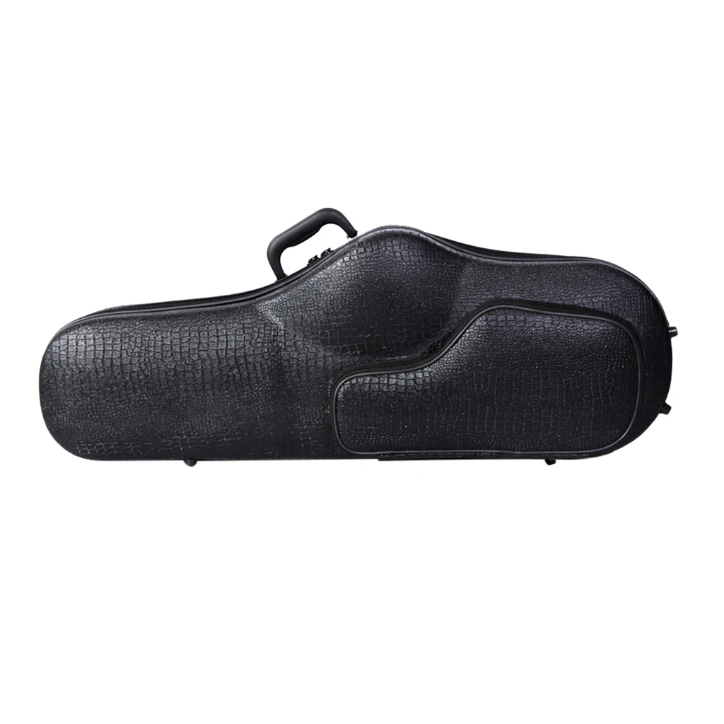 Alto B-flat Saxophone Case with Hand Strap Light weight Brown Pattern