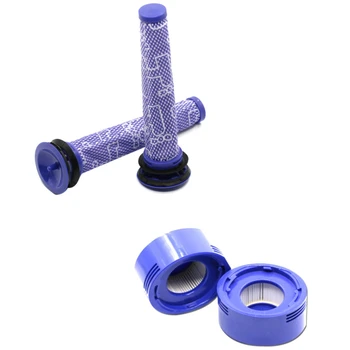 

Pre-Filters and HEPA Post-Filters Replacements Compatible for Dyson V8 and V7 Cordless Vacuum Cleaners, 4PCS
