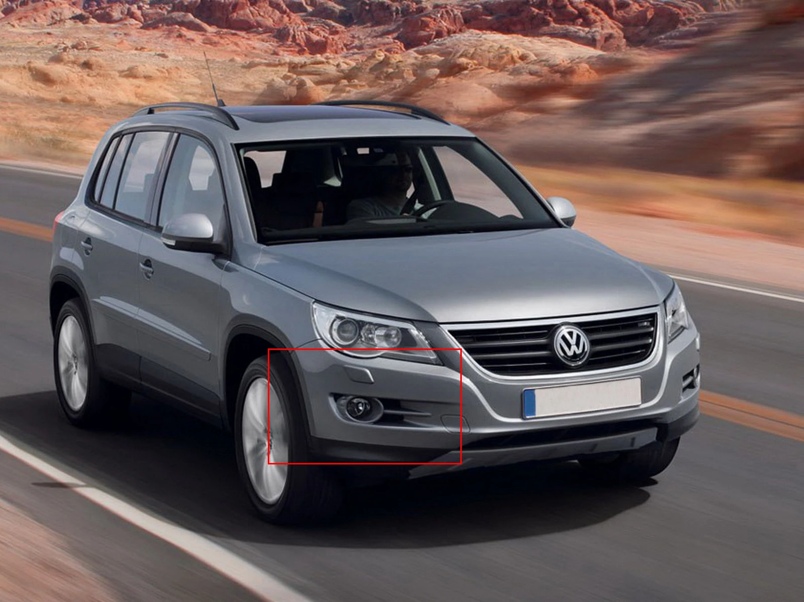 2x для VW Golf MK5 GTI Caddy MK3 CC Touran EOS Polo Tiguan передние противотуманные фары без лампочек