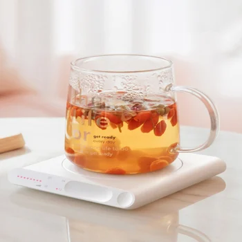 

Mini Heating Coasters Heating USB Electric Tray Coffee Tea Drink Warmer 3 Levels Adjustment Constant Smart Home Product Office