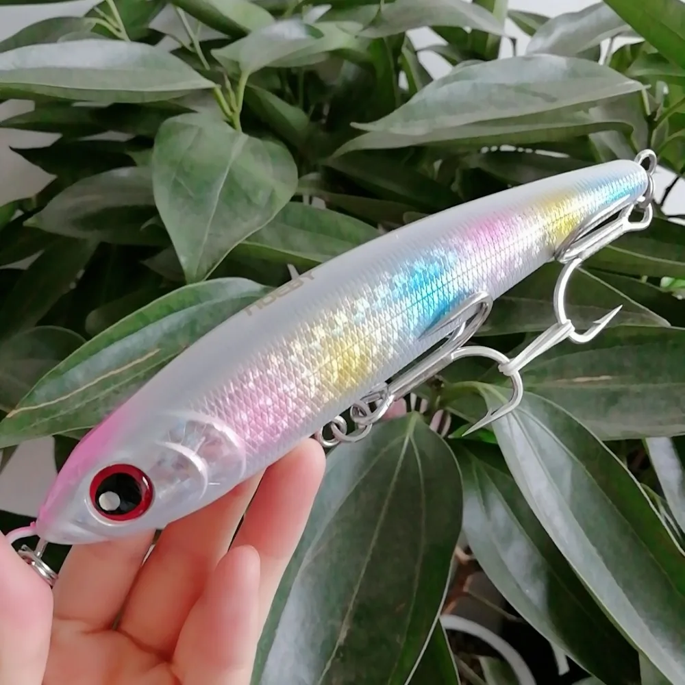 Isca de Pesca Noeby Lápis Wobbler Stickbait Isca Afundando Artificial Longa Fundição Wobblers Grande 5 Pçs 16cm 98g 3 High Quality Esporte e Lazer