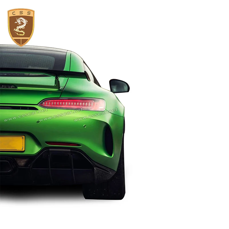 Задний спойлер из настоящего углеродного волокна для Mercedes Benz AMG GT Change GTR|Спойлеры