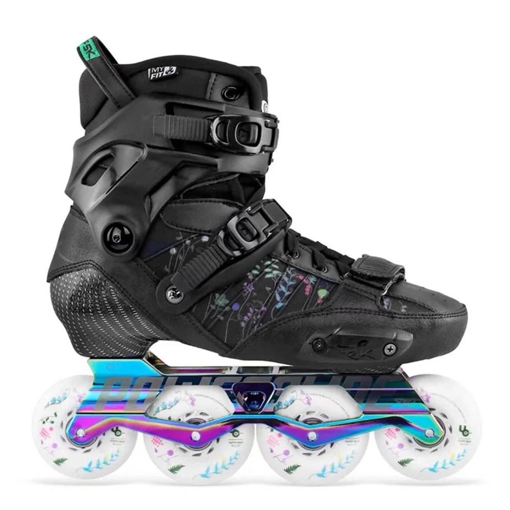 2020 оригинальные роликовые коньки Powerslide EVO хардкор из углеродного волокна для