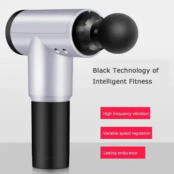 

Massage Gun Muscle Relaxation Massager Vibration Fascial Gun Fitness Equipment Noise Reduction Design For Male Female