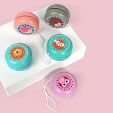 Новые деревянные игрушки йойо Божья коровка игрушки милые животные принты дети йо-йо творческие йо-йо игрушки для детей йо-йо мяч Высокое качество