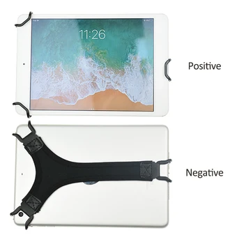 

Generic 360 Degree Rotatable Stand For Ipad From 9.7 To 10.5 Inch, Tablet Hand Strap, Elastic Grip With Elastic Strap