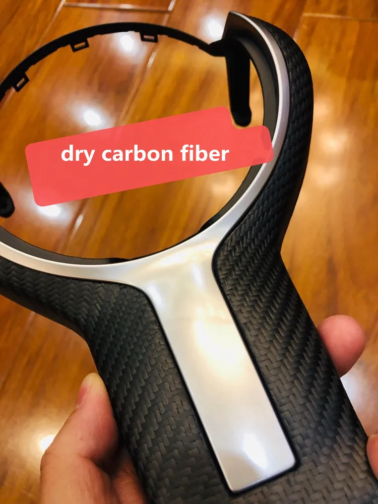 

Suitable for BMW 3 Series 4 Series steering wheel upgrade dry carbon fiber cover T-shaped steering wheel dry carbon interior
