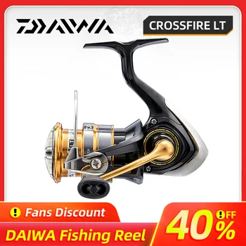 SUPER DEAL ❤️ Original Product DAIWA Fishing Reel CROSSFIRE LT 1000XH 2000XH 2500XH 3000XH 3000C4000CXH Casting Metal Saltwater Fishing Tackle - discount item 40% OFF Sports & Entertainment
