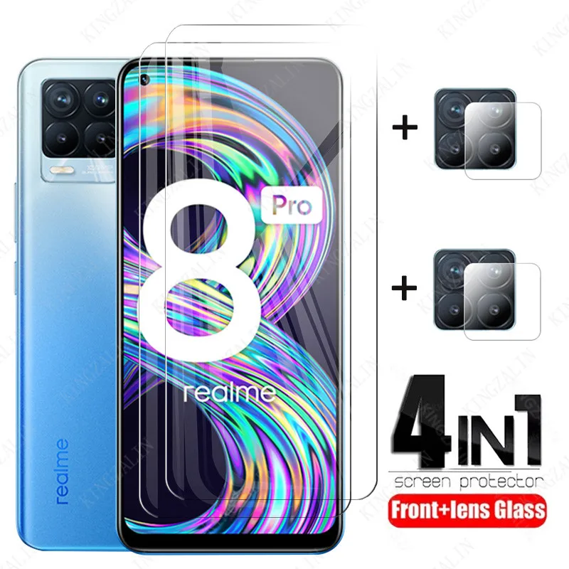 Закаленное стекло для объектива камеры Realme 8 7 pro 8i 8s 6 Защитная пленка экрана |