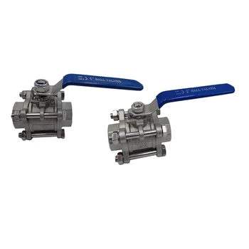 

Bspt Full Port Ball Valve Thread Type Stainless Steel 304 Ball Valve