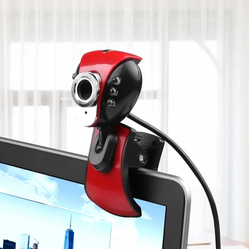 

Built-in Mic Computer Cameras USB 2.0 50.0M 1600x1200P 6 LED HD Miniphone Webcam With MIC For PC Laptop For MSN Skype Yahoo