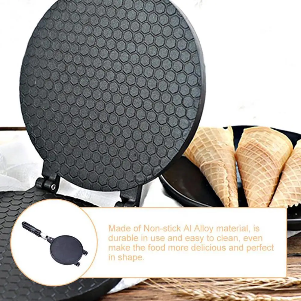 

39.5*19CM Crunchy Egg Roll Machine Omelet Mold Ice Cream Cone Maker Bakeware Baking Tool Машина для производства яичных рулетов