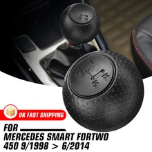 Perilla de palanca de cambios de coche palanca de cambio automático, palo de mano, para Mercedes Smart Fortwo 450 2013-2019