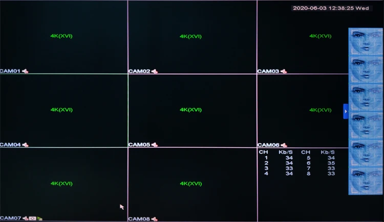 8mp 4k ahd dvr picture 01