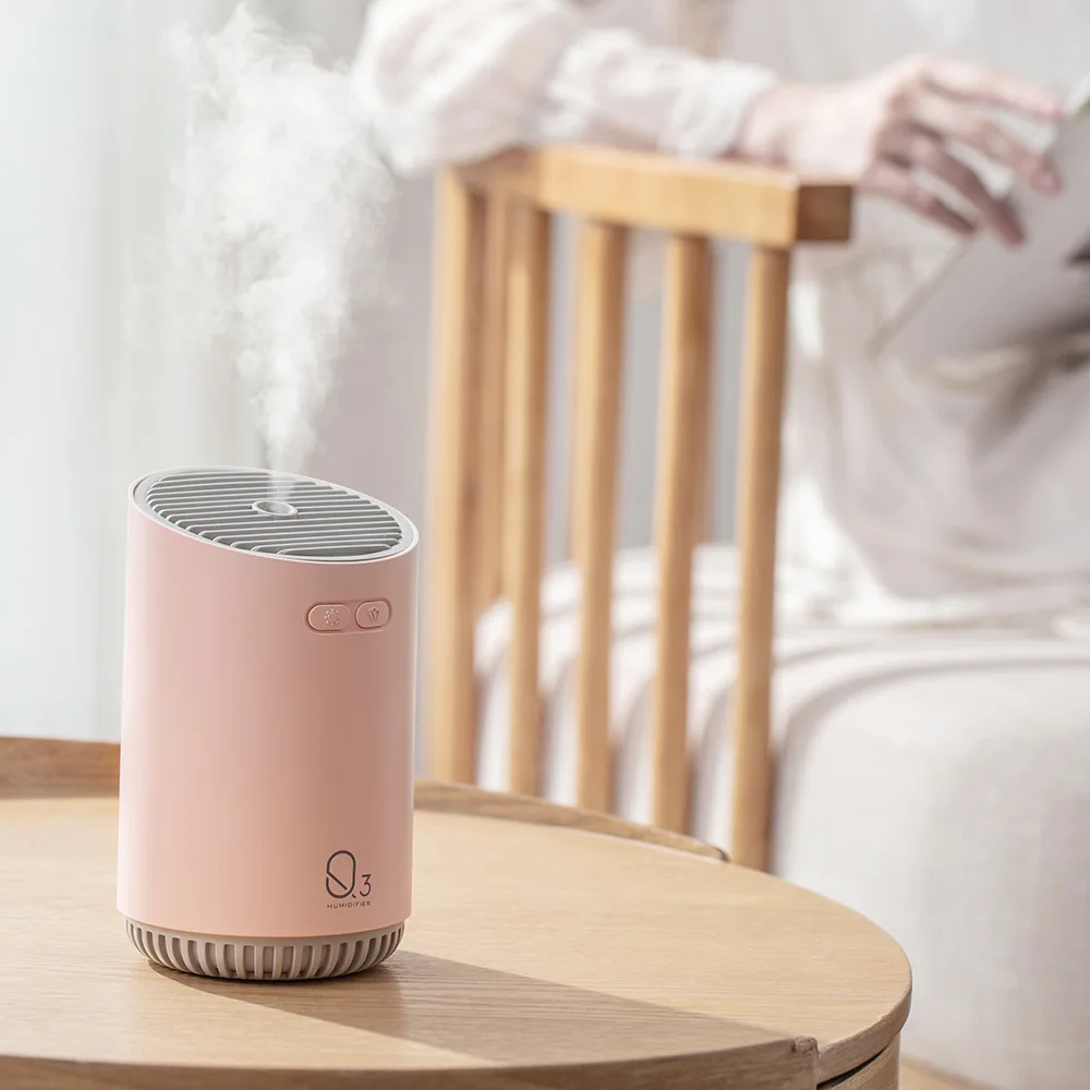 Q3 увлажнитель, умный, большой объем, USB, перезаряжаемый, мини-увлажнитель, автомобильный, для офиса, спальни, инструмент для увлажнения воды