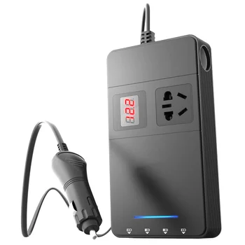 

Partol Car Inverter 12V 220V 200W Power Inverter Voltage Converter With 4 USB Socket Charger Auto Cigarette Lighter Automobiles