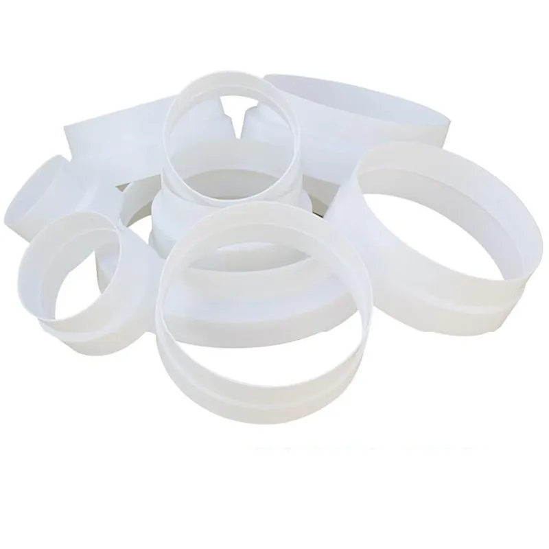 Universal exhaust hose adapter pvc coupling pipe Connector Fitting Diameter 80-200 mm Duct Reducer for Air Ventilation Systems