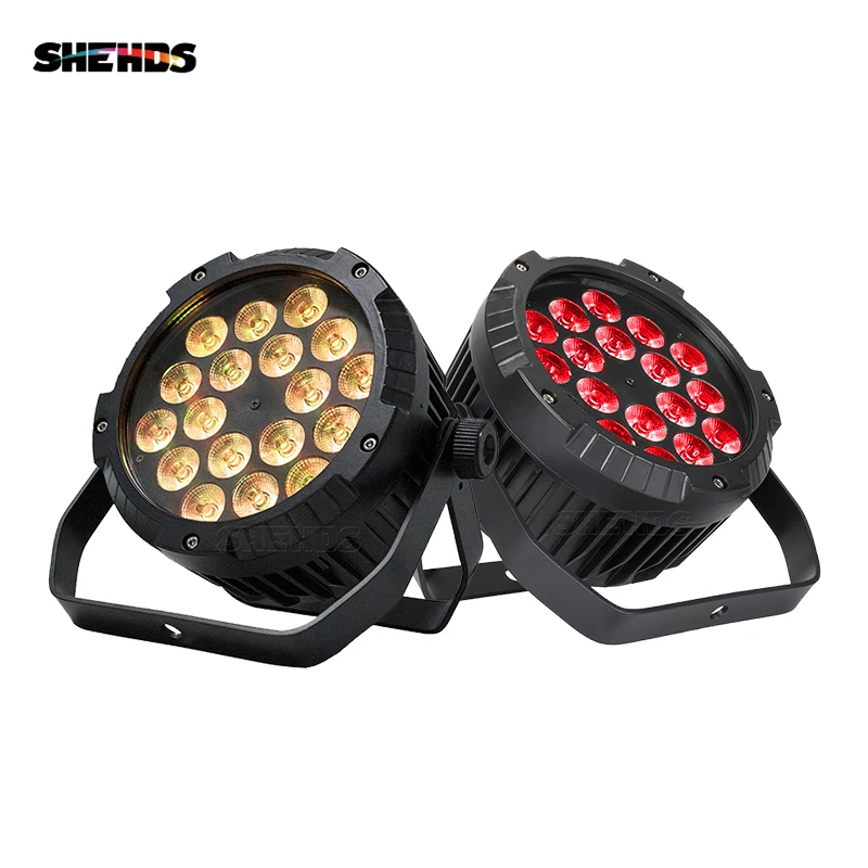 IP65 Waterproof LED 18x18W 6in1 RGBWA+UV Aluminum Alloy Par Light Outdoor DMX Control DJ Stage Equipment Effect SHEDHS | Освещение