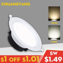 Светодиодный точечный светильник, светодиодный светильник, супер яркий, без мерцания, белый, холодный свет, мини светодиодный светильник, 220 В, для гостиной, спальни