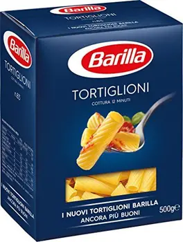

Barilla Pasta Tortiglioni, Pasta Corta di Semola di Grano Duro, I Classici, 500 g