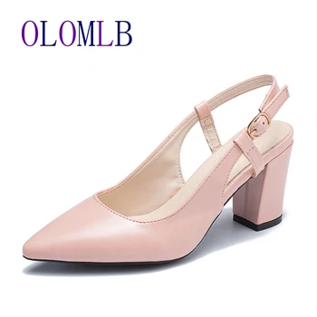 

2020 Fashion High Heels Newest Women Pumps Summer Women Shoes Thick Heel Pumps Comfortable Shoes Woman Platform Shoes A301